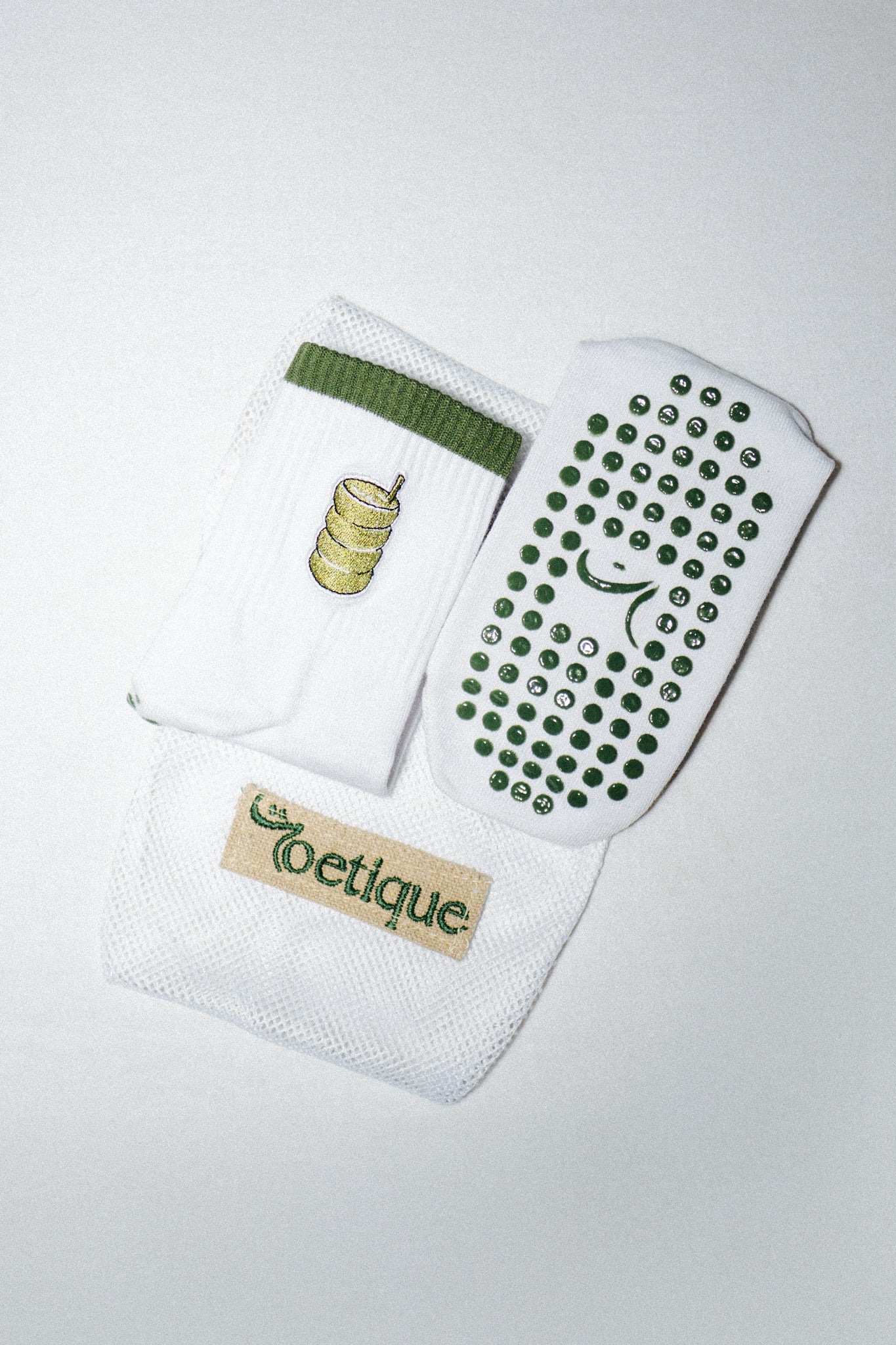 Matcha Energy — Grip Socks