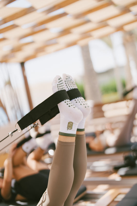 Matcha Energy — Grip Socks
